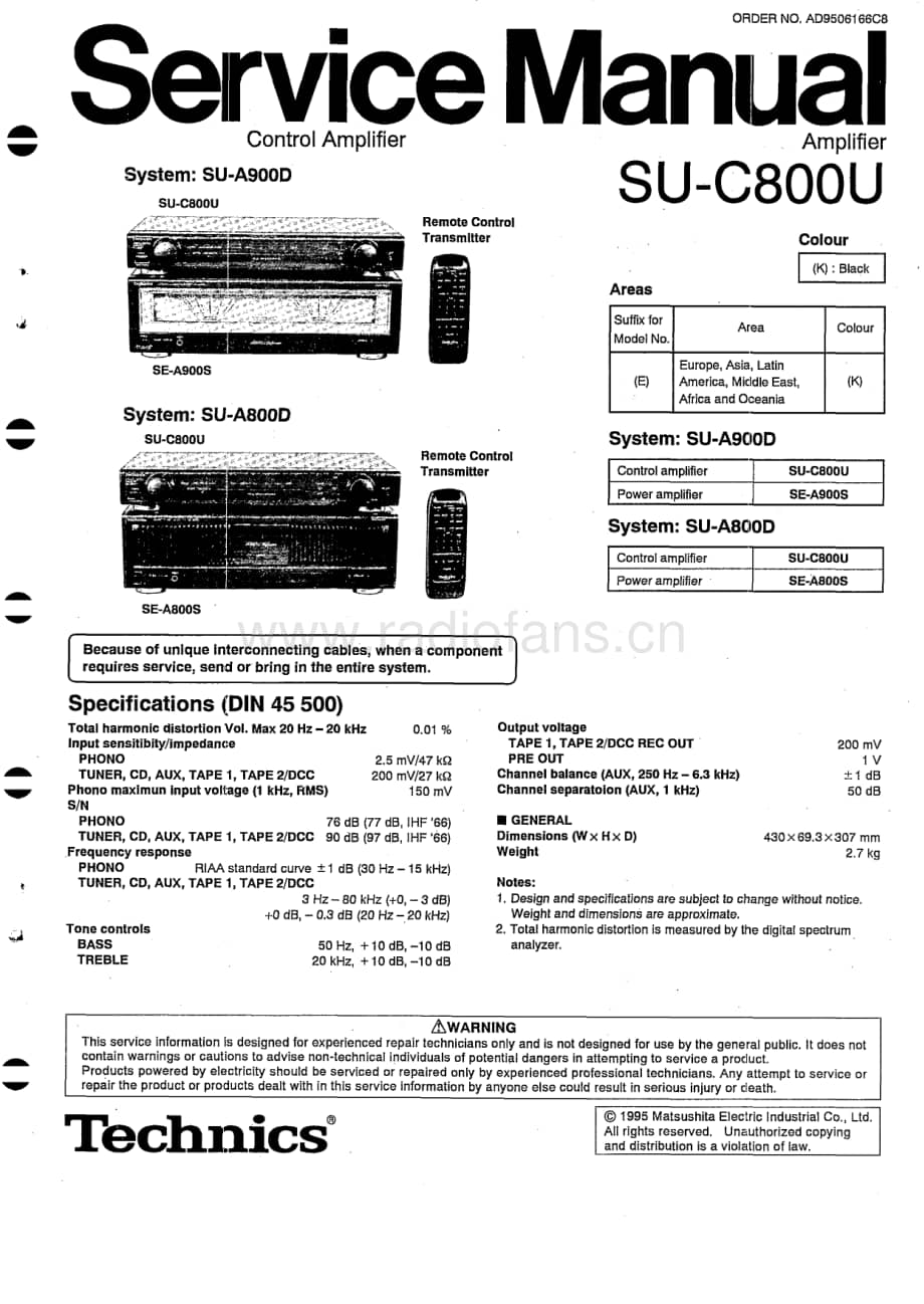 Technics-SUC-800-U-Service-Manual电路原理图.pdf_第1页