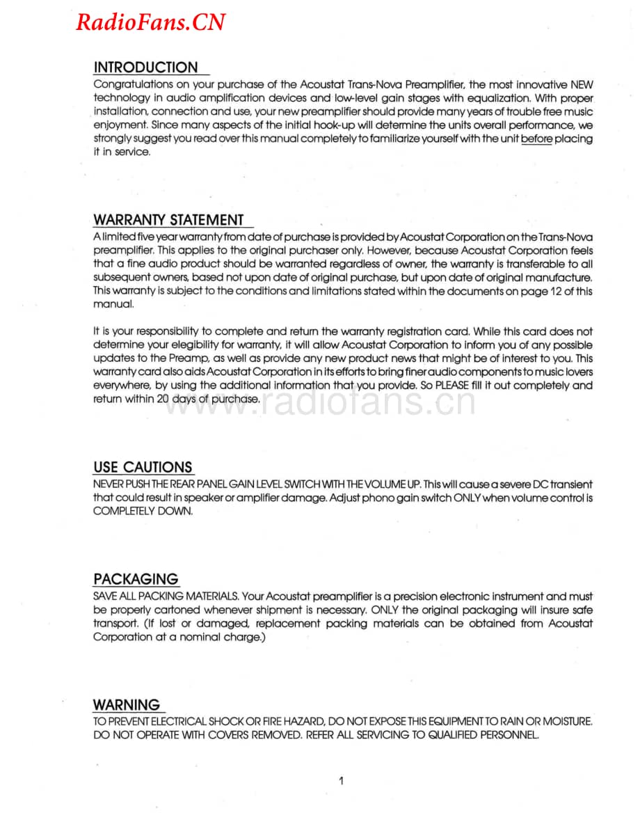 Acoustat-TransNova-pre-sch维修电路图 手册.pdf_第2页