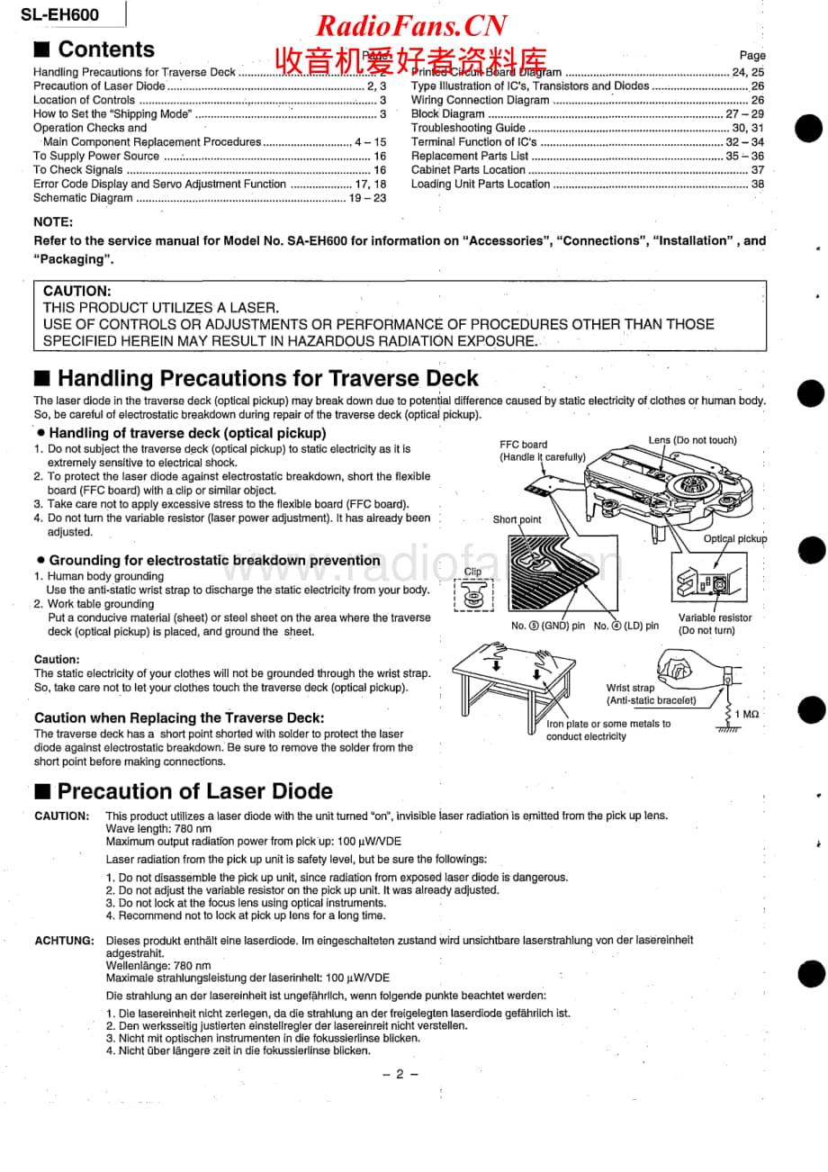 Technics-SLEH-600-Service-Manual电路原理图.pdf_第2页