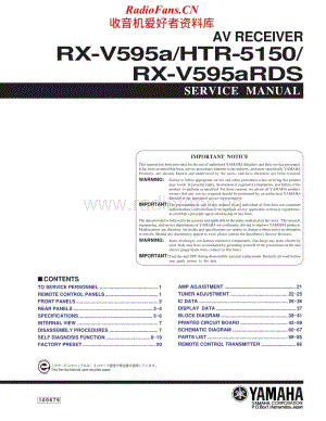 Yamaha-HTR-5150-Service-Manual电路原理图.pdf