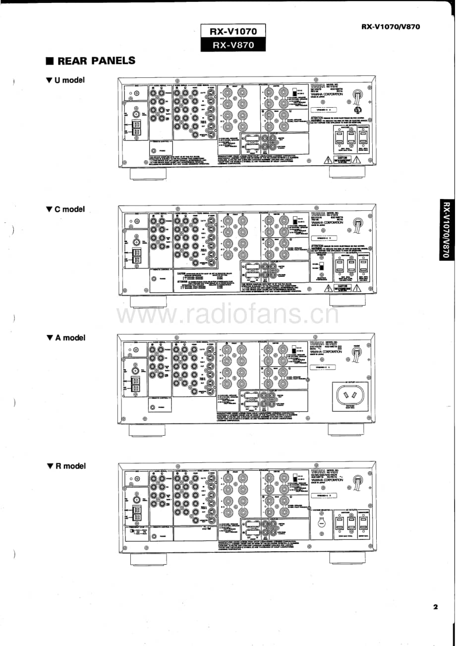 Yamaha-RXV-870-Service-Manual电路原理图.pdf_第3页