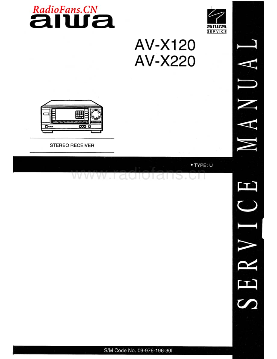 Aiwa-AVX220-avr-sm维修电路图 手册.pdf_第1页