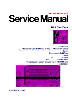 Technics-SJHD-501-Service-Manual电路原理图.pdf