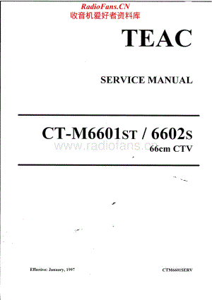 Teac-CT-M6602-Service-Manual电路原理图.pdf