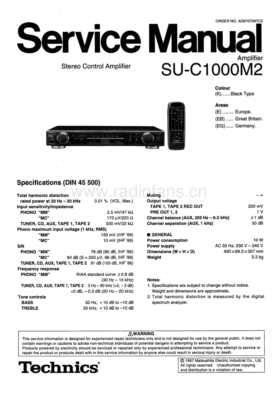 Technics-SUC-1000-Mk2-Service-Manual电路原理图.pdf_第1页