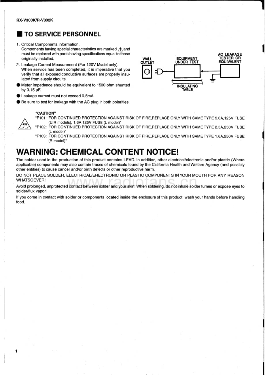 Yamaha-RXV-302-K-Service-Manual电路原理图.pdf_第2页