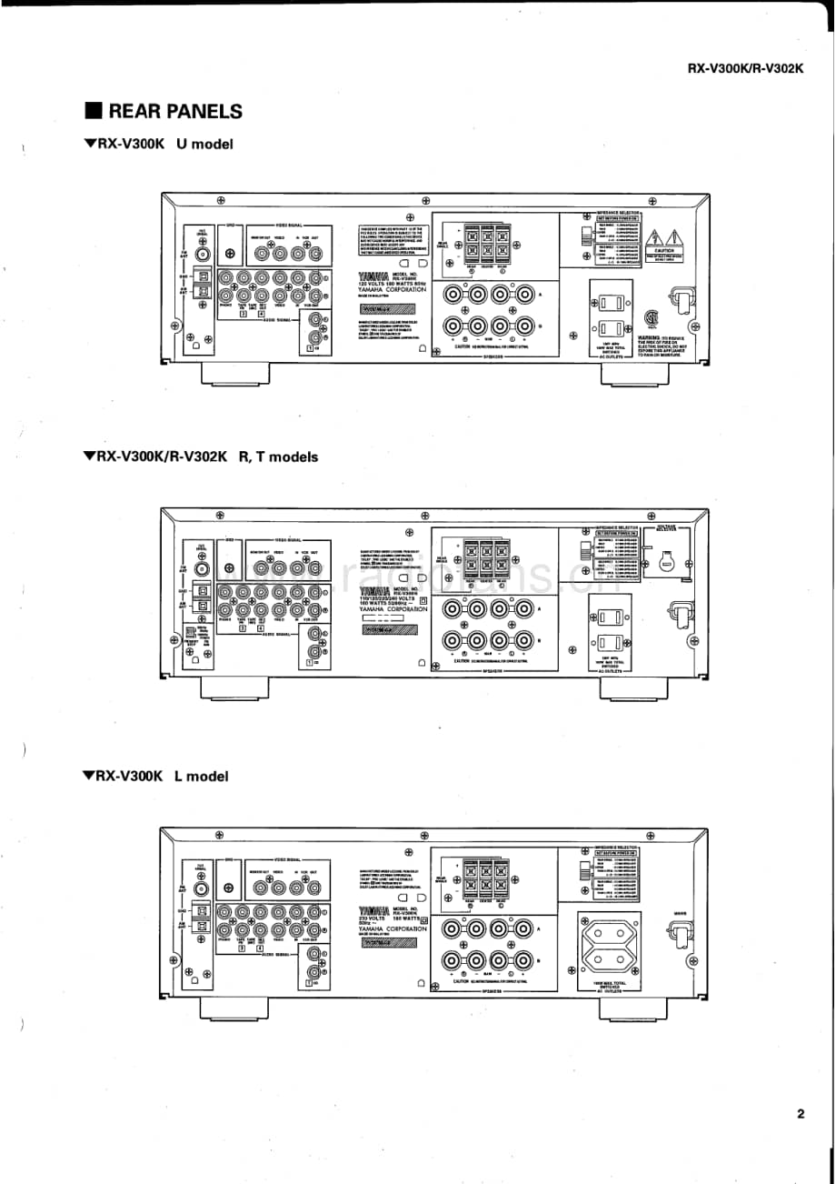 Yamaha-RXV-302-K-Service-Manual电路原理图.pdf_第3页