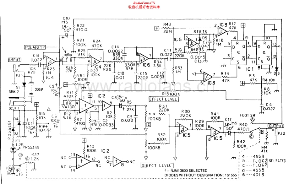 Yamaha-OC-01-Schematic电路原理图.pdf_第1页