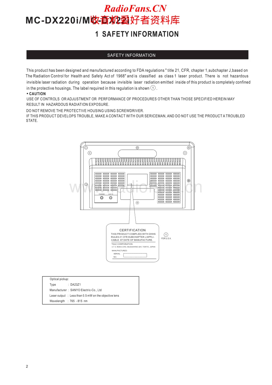 Teac-MC-DX220i-Service-Manual电路原理图.pdf_第2页