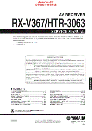 Yamaha-HTR-3063-Service-Manual电路原理图.pdf