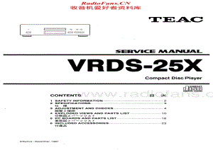 Teac-VR-DS25X-Service-Manual电路原理图.pdf