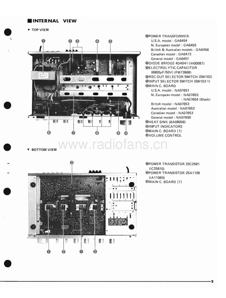 Yamaha-A-460-Service-Manual电路原理图.pdf_第3页