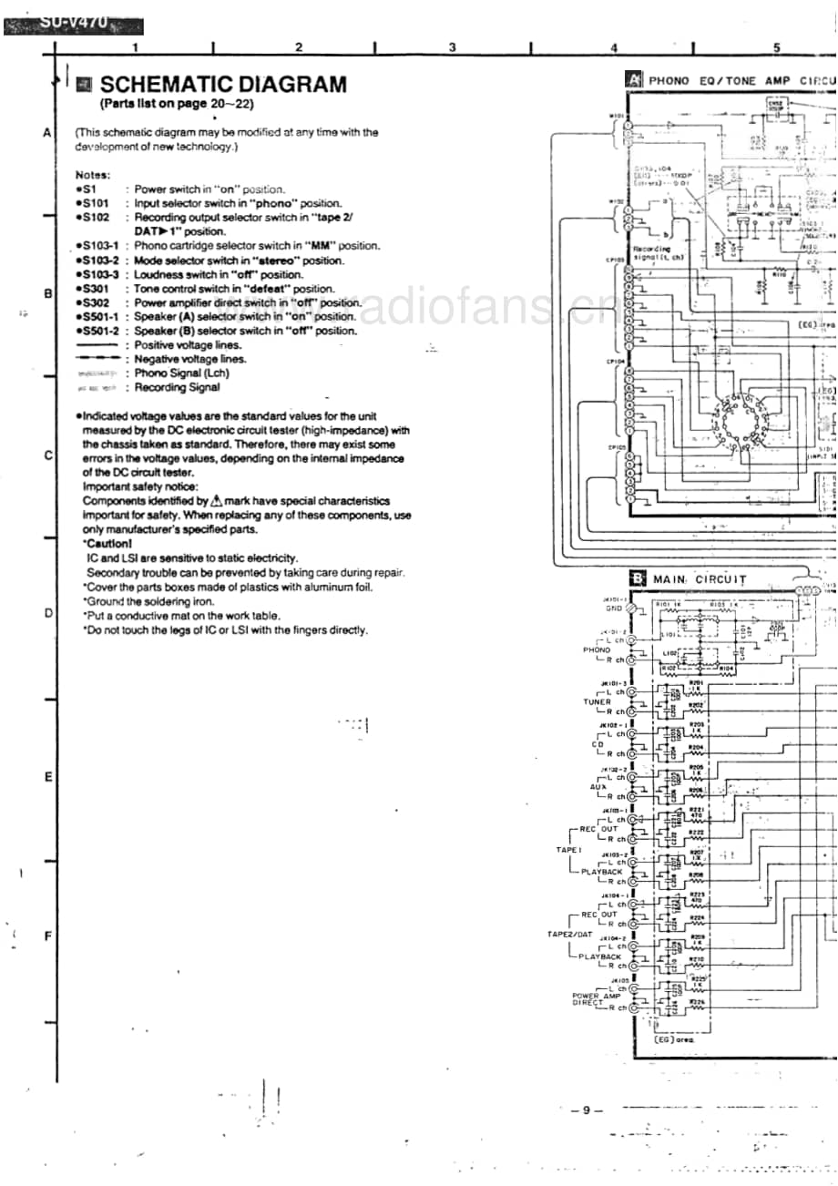 Technics-SUV-470-Schematics电路原理图.pdf_第1页