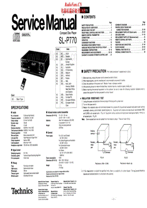 Technics-SLP-770-Service-Manual电路原理图.pdf