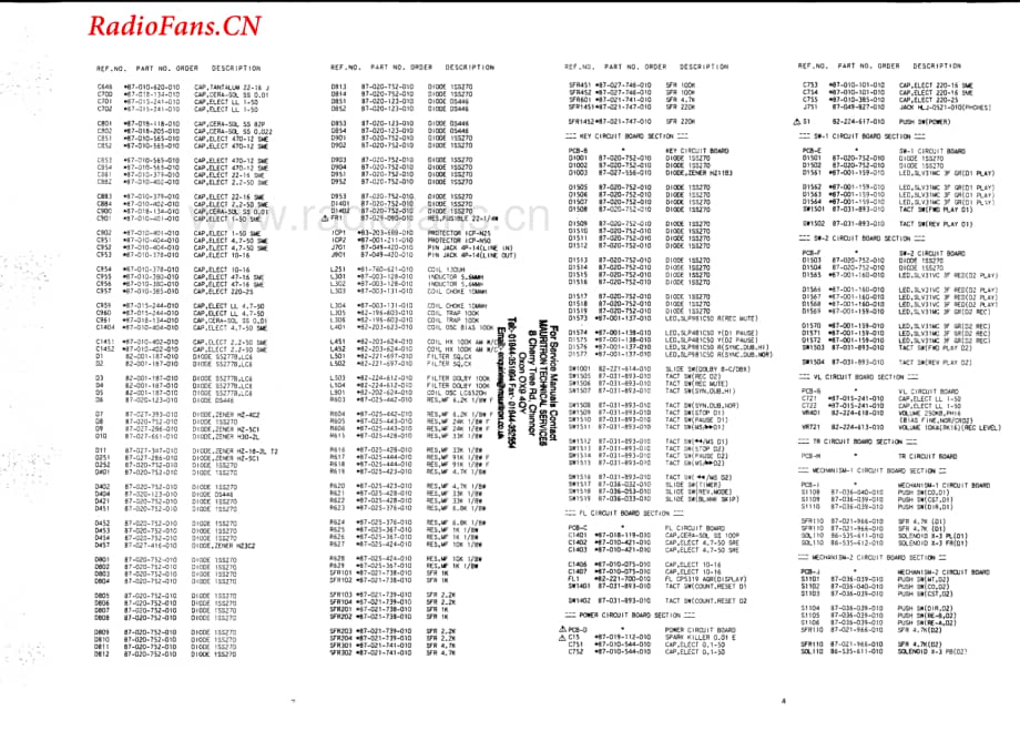 Aiwa-ADWX808-tape-sm维修电路图 手册.pdf_第3页