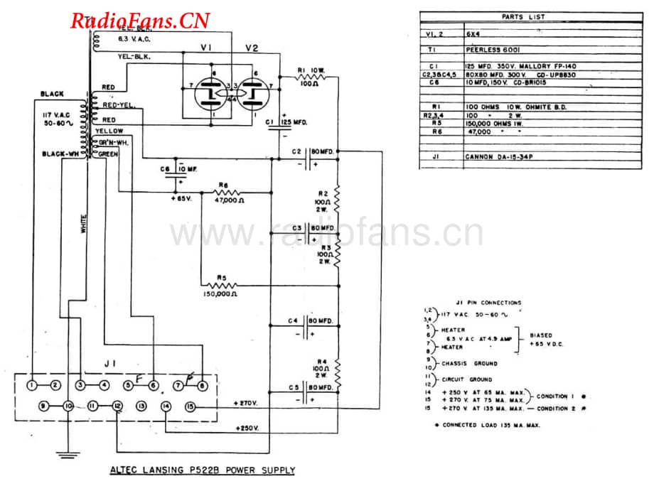 AltecLansing-P522B-psu-sch维修电路图 手册.pdf_第1页