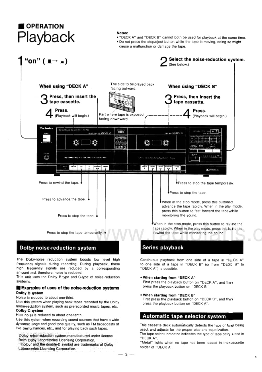 Technics-RST-22-Service-Manual电路原理图.pdf_第3页