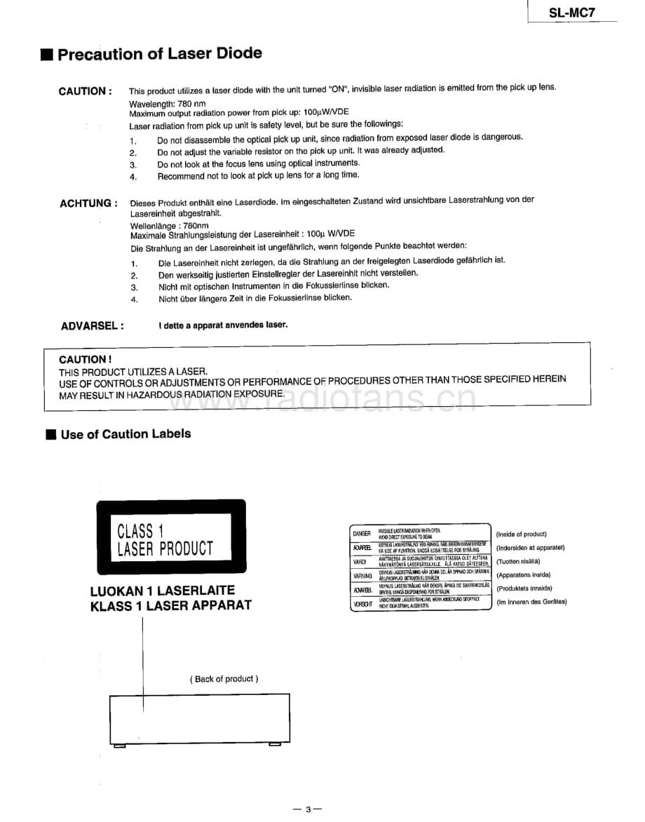 Technics-SLMC-7-Service-Manual电路原理图.pdf_第3页