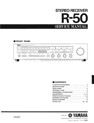 Yamaha-R-50-Service-Manual电路原理图.pdf
