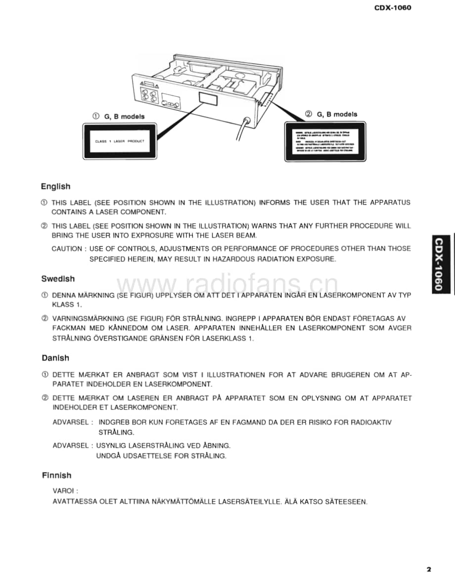 Yamaha-cdx-1060-Service-Manual电路原理图.pdf_第3页