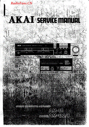 Akai-AMU1-int-sm维修电路图 手册.pdf