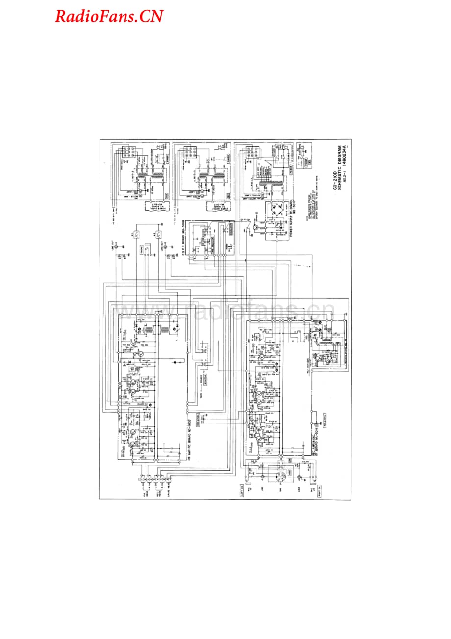 Akai-GX210D-tape-sch维修电路图 手册.pdf_第1页