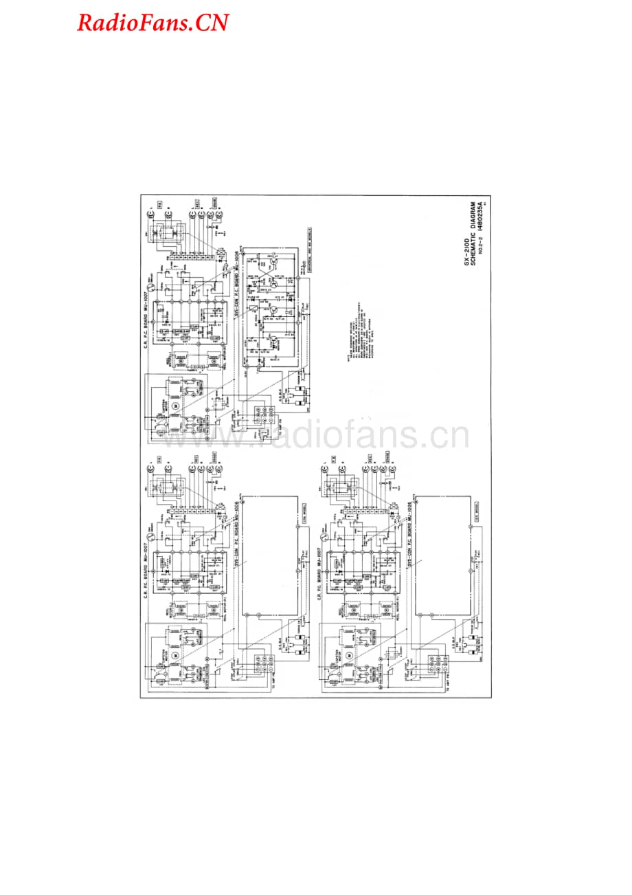 Akai-GX210D-tape-sch维修电路图 手册.pdf_第2页