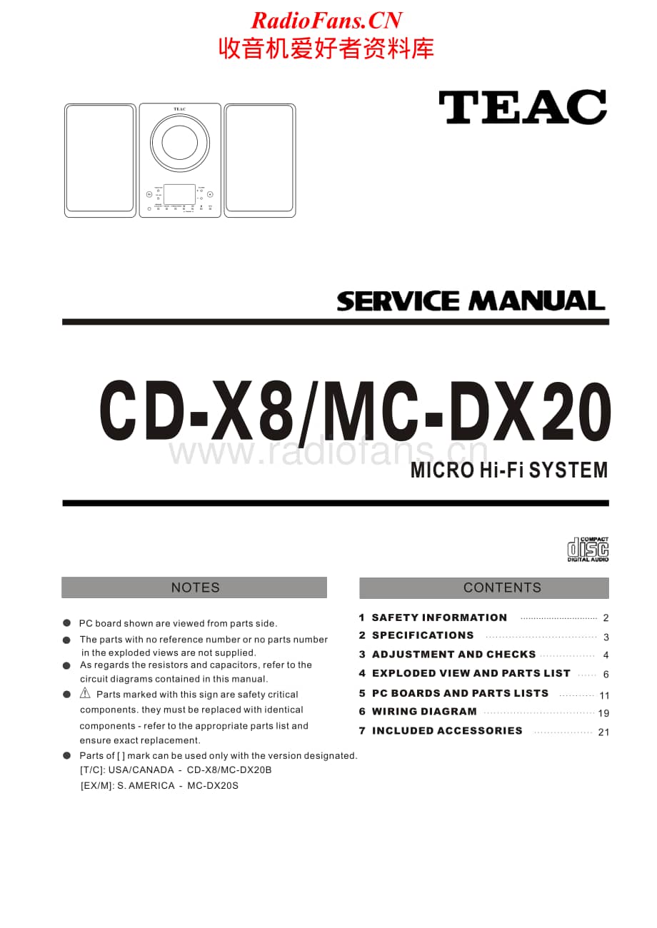 Teac-MC-DX20-Service-Manual电路原理图.pdf_第1页