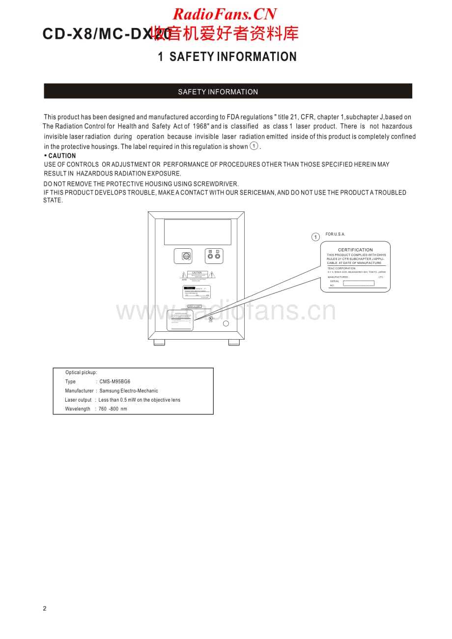 Teac-MC-DX20-Service-Manual电路原理图.pdf_第2页