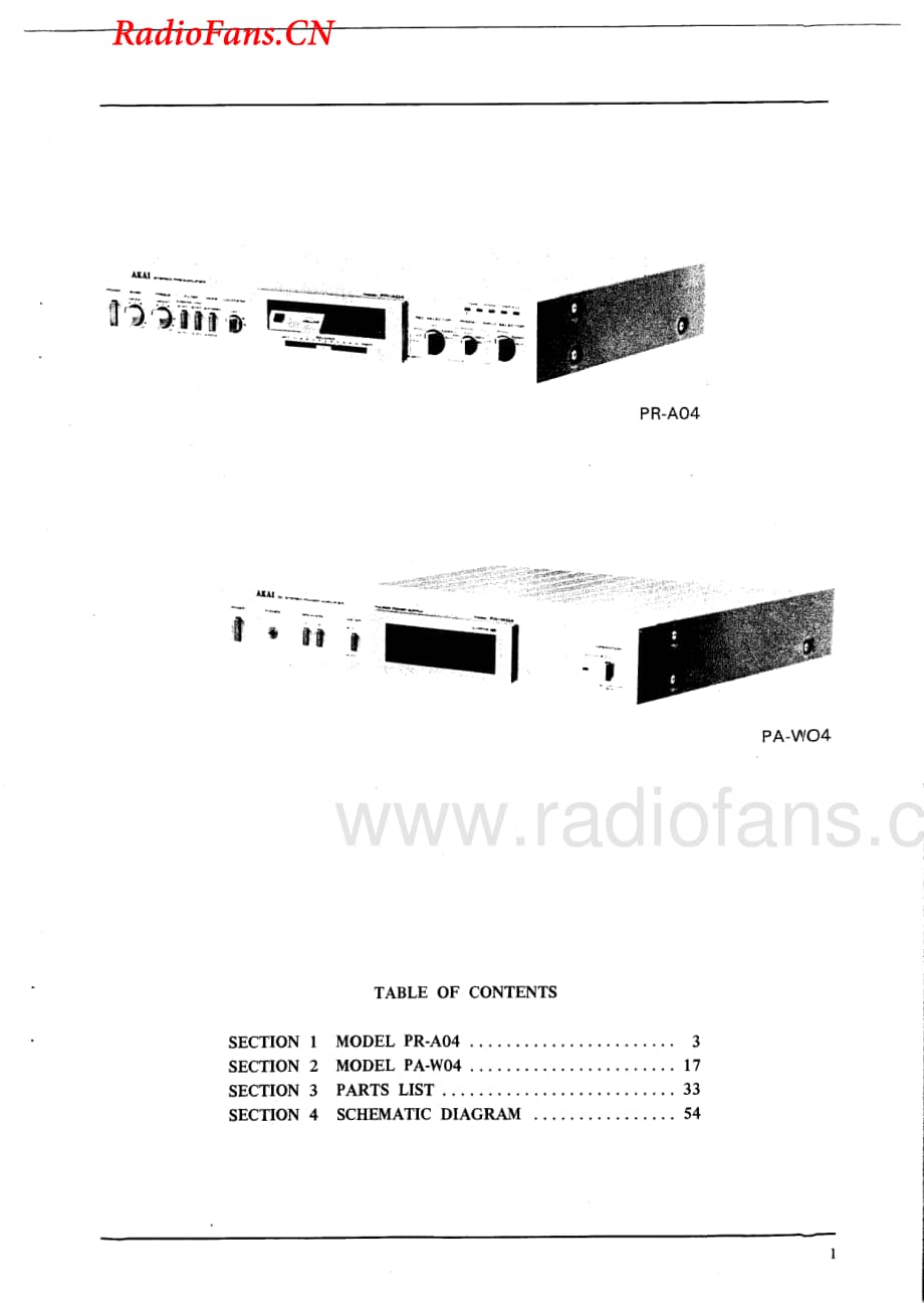 Akai-PRA04-pre-sm维修电路图 手册.pdf_第2页