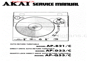 Akai-APB21C-tt-sm维修电路图 手册.pdf