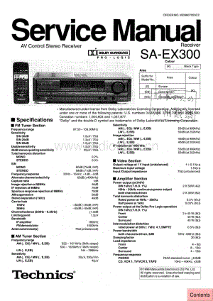 Technics-SAEX-300-Service-Manual电路原理图.pdf