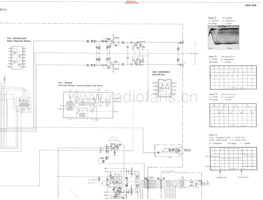 Yamaha-CDX-390-Schematic电路原理图.pdf_第2页