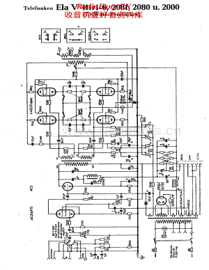 Telefunken-Ela-V411-1.6-2080U-Schematic电路原理图.pdf