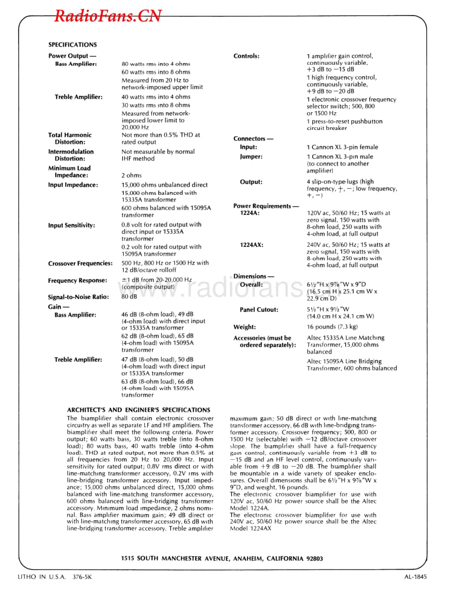 AltecLansing-1224AX-xover-sm维修电路图 手册.pdf_第2页