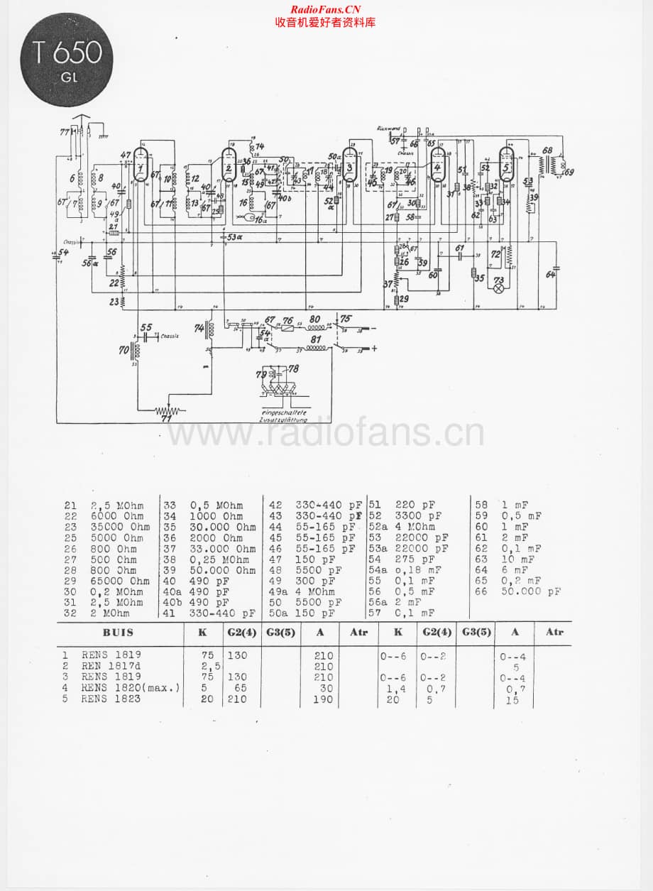 Telefunken-650-GL-Schematic电路原理图.pdf_第1页