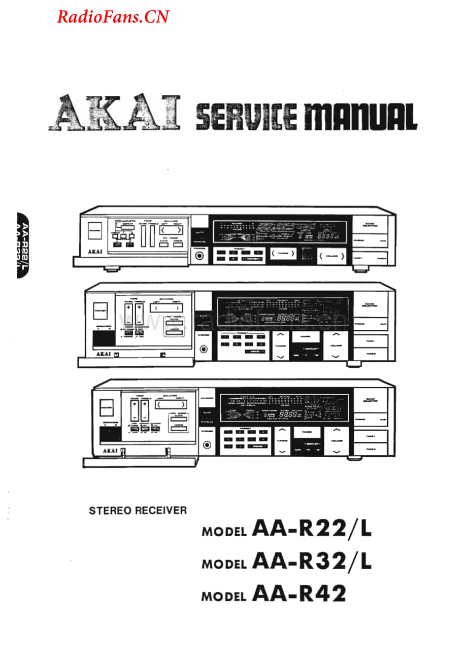 Akai-AAR22L-rec-sm维修电路图 手册.pdf_第1页