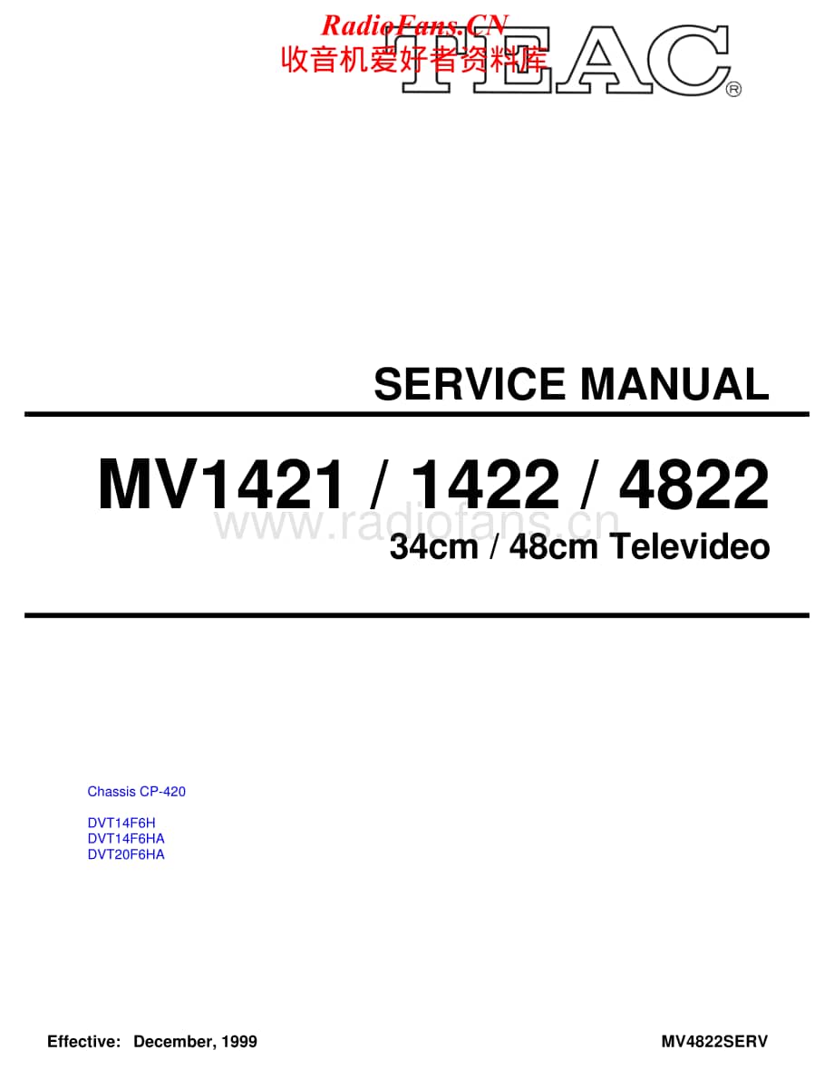 Teac-MV-1422-Service-Manual电路原理图.pdf_第1页