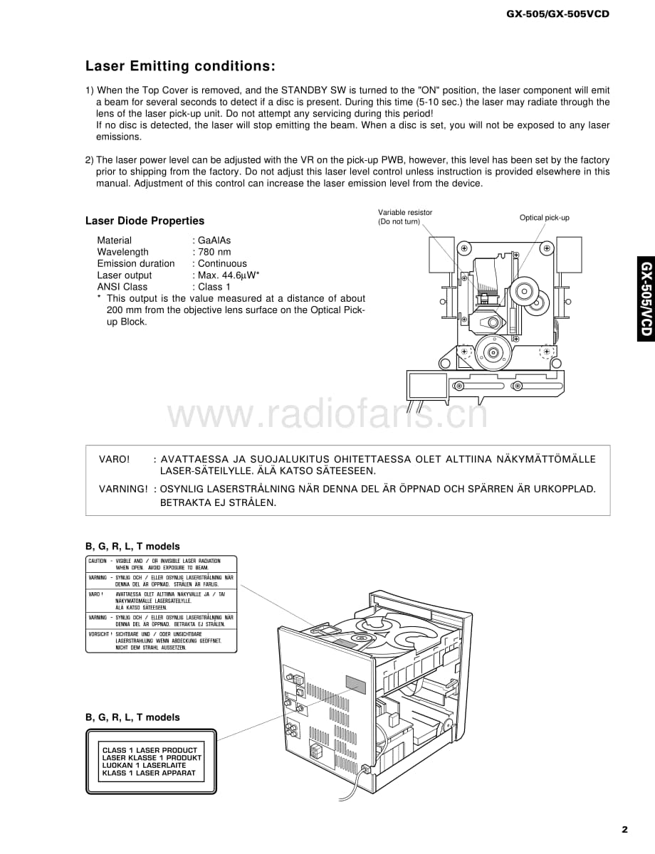 Yamaha-GX-505-505-VCD-Service-Manual电路原理图.pdf_第3页