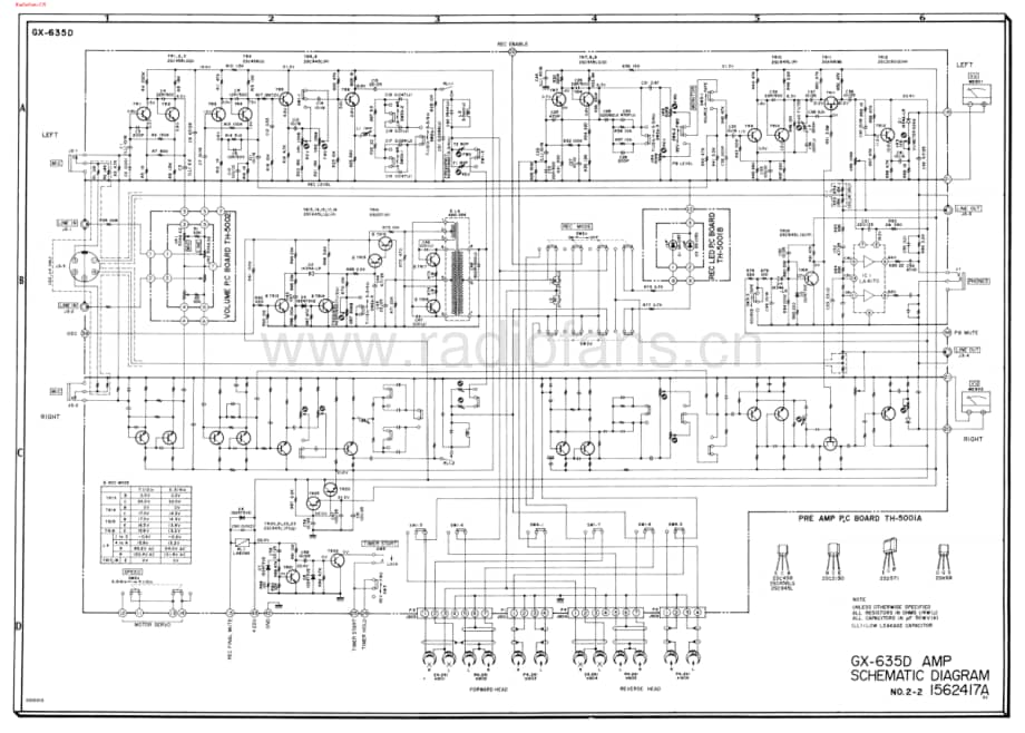 Akai-GX635DB-tape-sm1维修电路图 手册.pdf_第2页