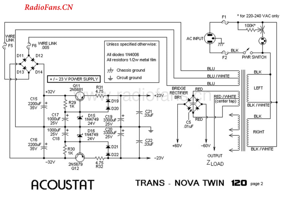 Acoustat-TransNovaTwin120-pwr-sch维修电路图 手册.pdf_第2页