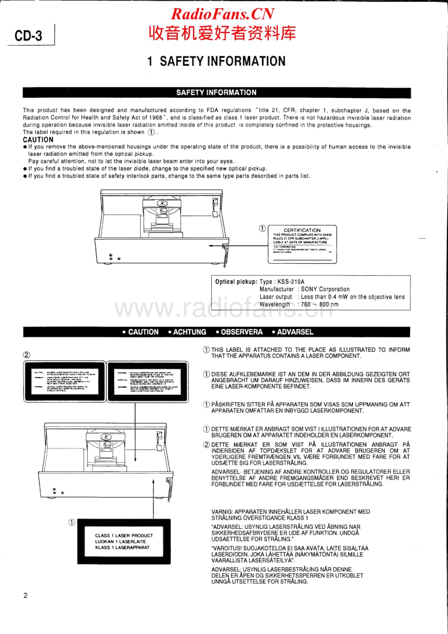 Teac-CD-3-Service-Manual电路原理图.pdf_第2页