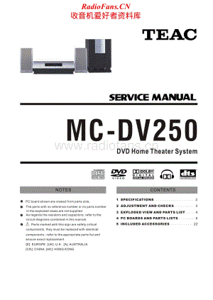 Teac-MC-DV250-Service-Manual电路原理图.pdf