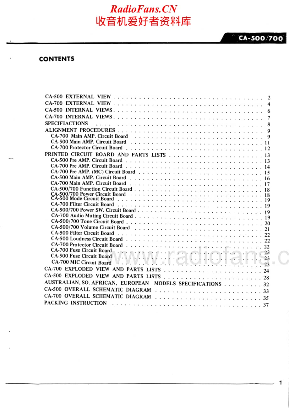 Yamaha-CA-500-Service-Manual电路原理图.pdf_第2页