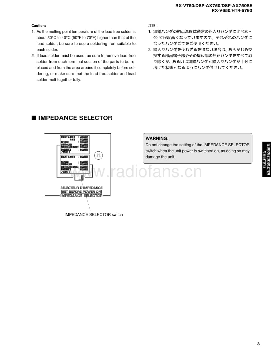 Yamaha-DSPAX-750-Service-Manual电路原理图.pdf_第3页