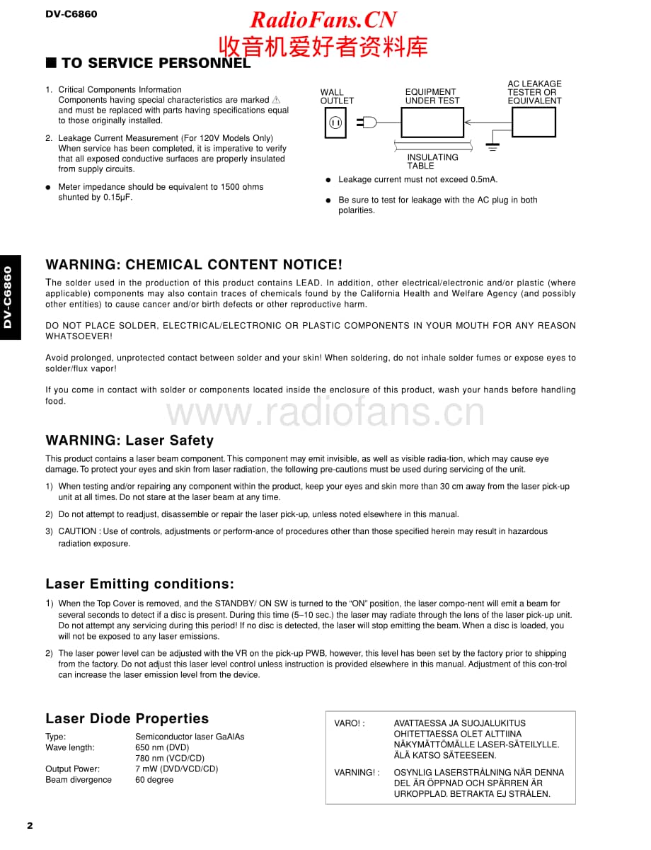 Yamaha-DVC-6860-Service-Manual电路原理图.pdf_第2页