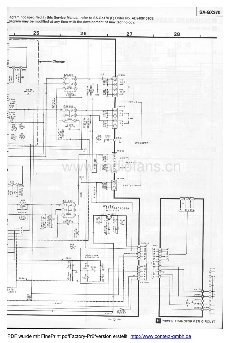 Technics-SAGX-370-Service-Manual电路原理图.pdf_第3页