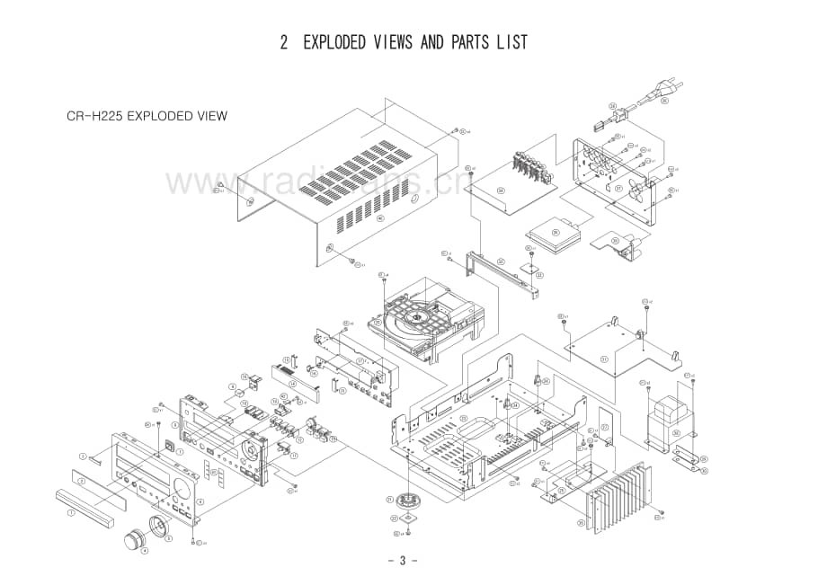 Teac-CR-H255-Service-Manual电路原理图.pdf_第3页