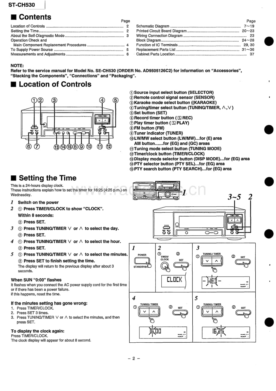 Technics-STCH-530-Service-Manual电路原理图.pdf_第2页