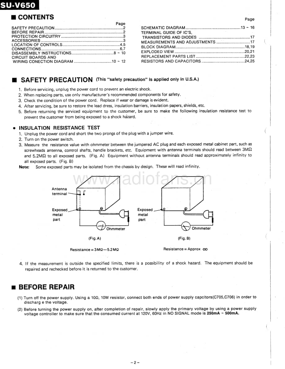 Technics-SUV-650-Service-Manual电路原理图.pdf_第2页